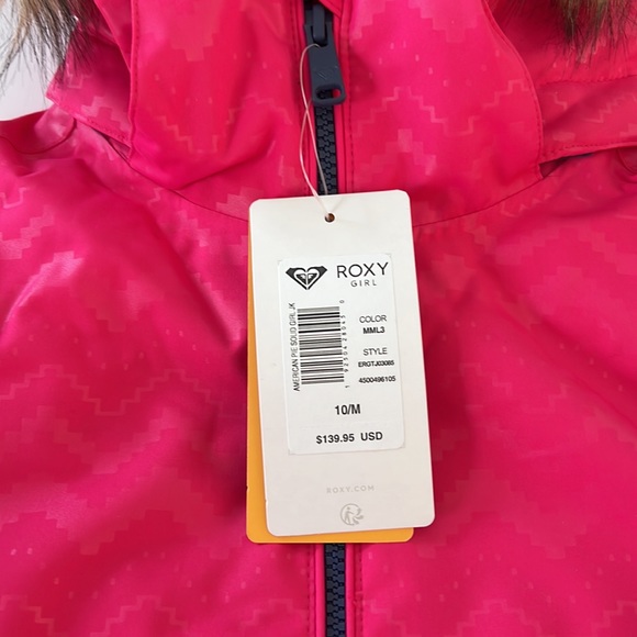 ROXY girls ski/snow coat -NWT - Picture 3 of 6